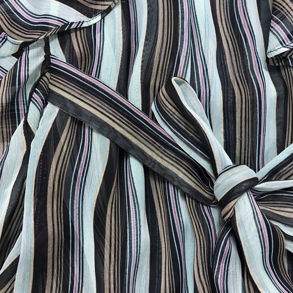 Stripe ruffle blouse - Picture 3 of 6